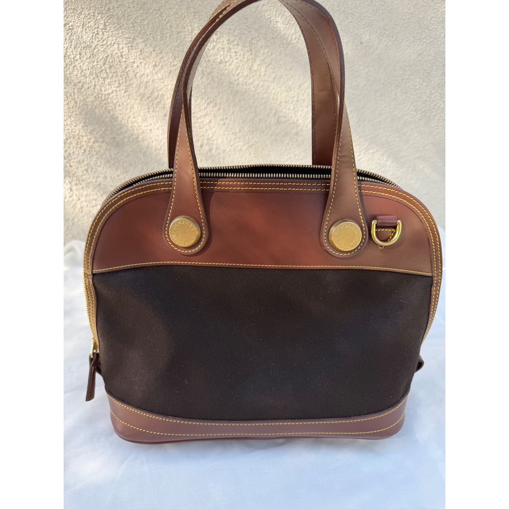 Vintage Dooney & Bourke
Cabriolet Dome Satchel Bag Made in USA - Picture 2 of 13